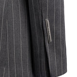 Blazer monopetto in fresco di lana gessato DJ847 ES0080D903 DONDUP 