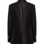 Blazer doppiopetto in shantung DJ850 SF0109D999 DONDUP 