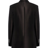 Blazer doppiopetto in shantung DJ850 SF0109D999 DONDUP 