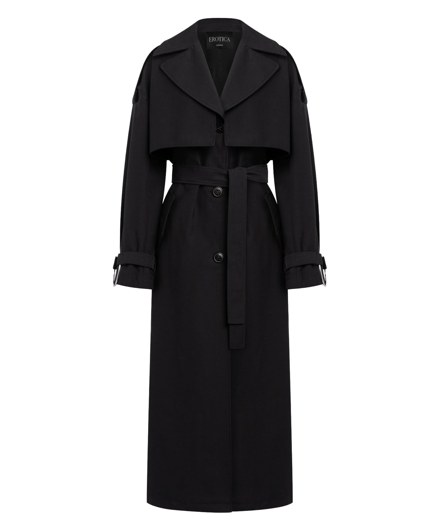 Trenchcoat in canvas DJ855 CF0204D999 DONDUP 