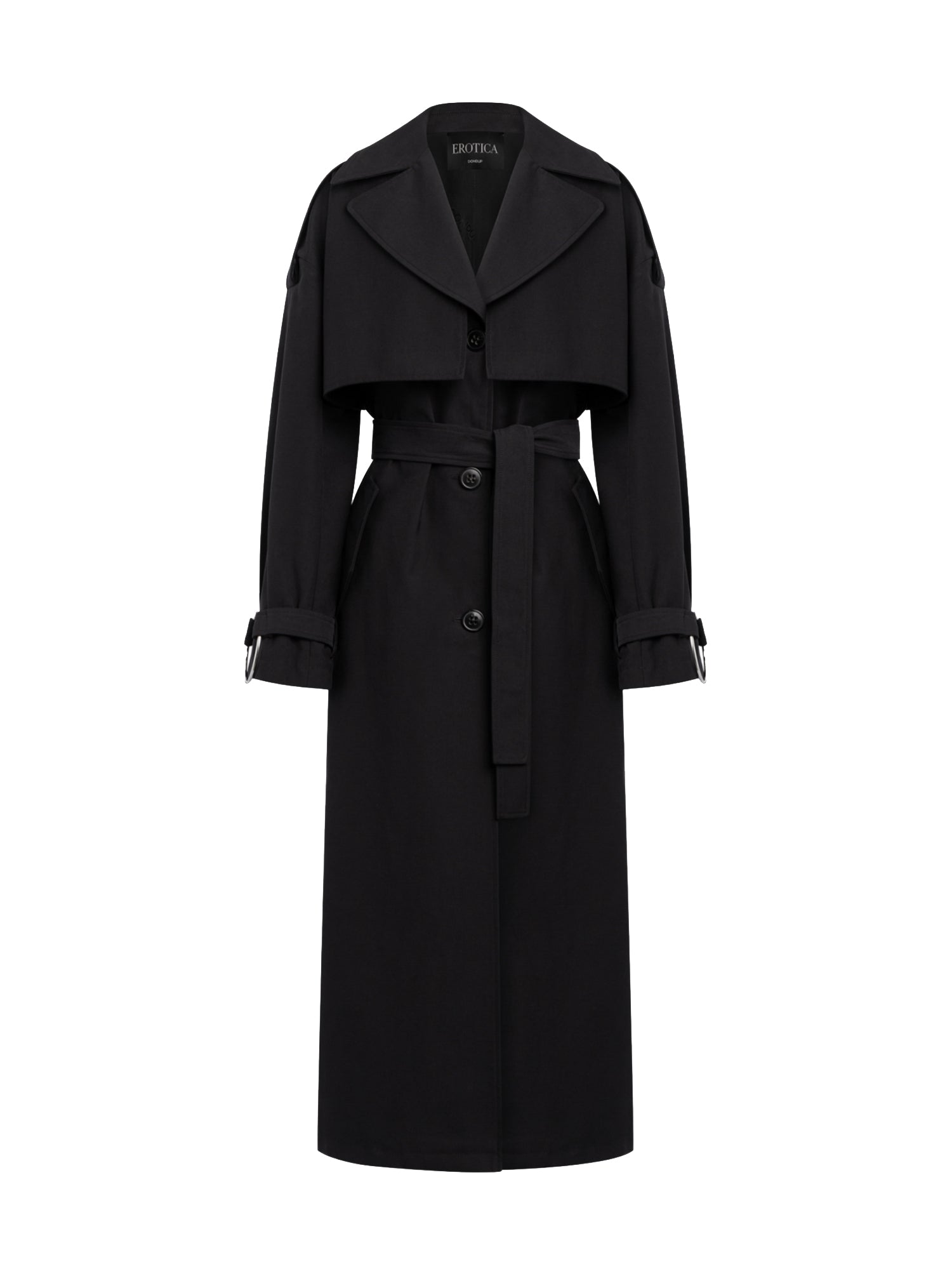 Trenchcoat in canvas DJ855 CF0204D999 DONDUP 