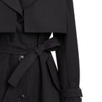 Trenchcoat in canvas DJ855 CF0204D999 DONDUP 