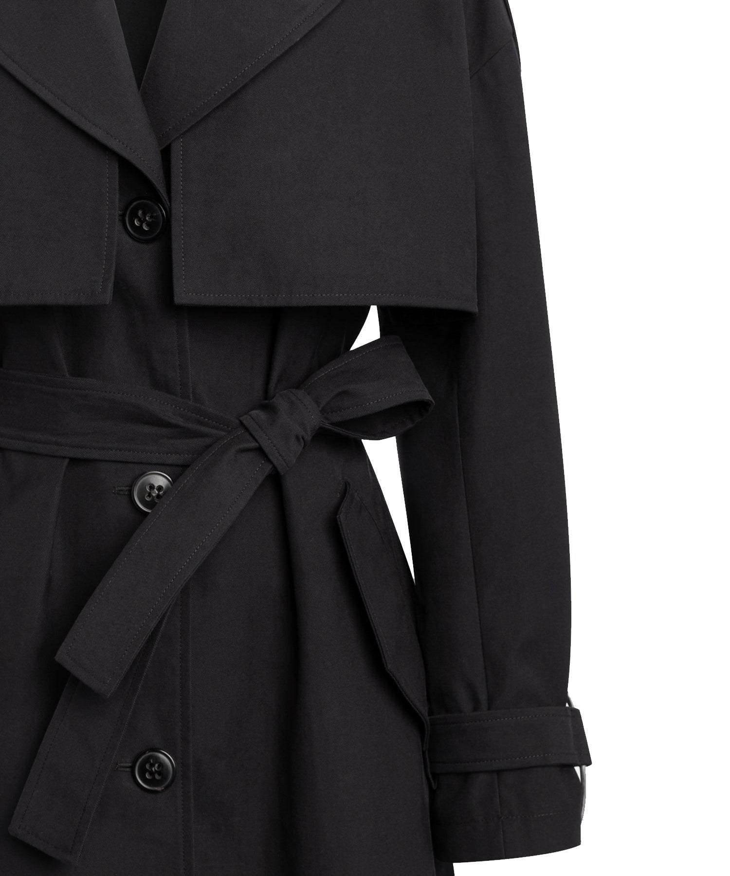Trenchcoat in canvas DJ855 CF0204D999 DONDUP 
