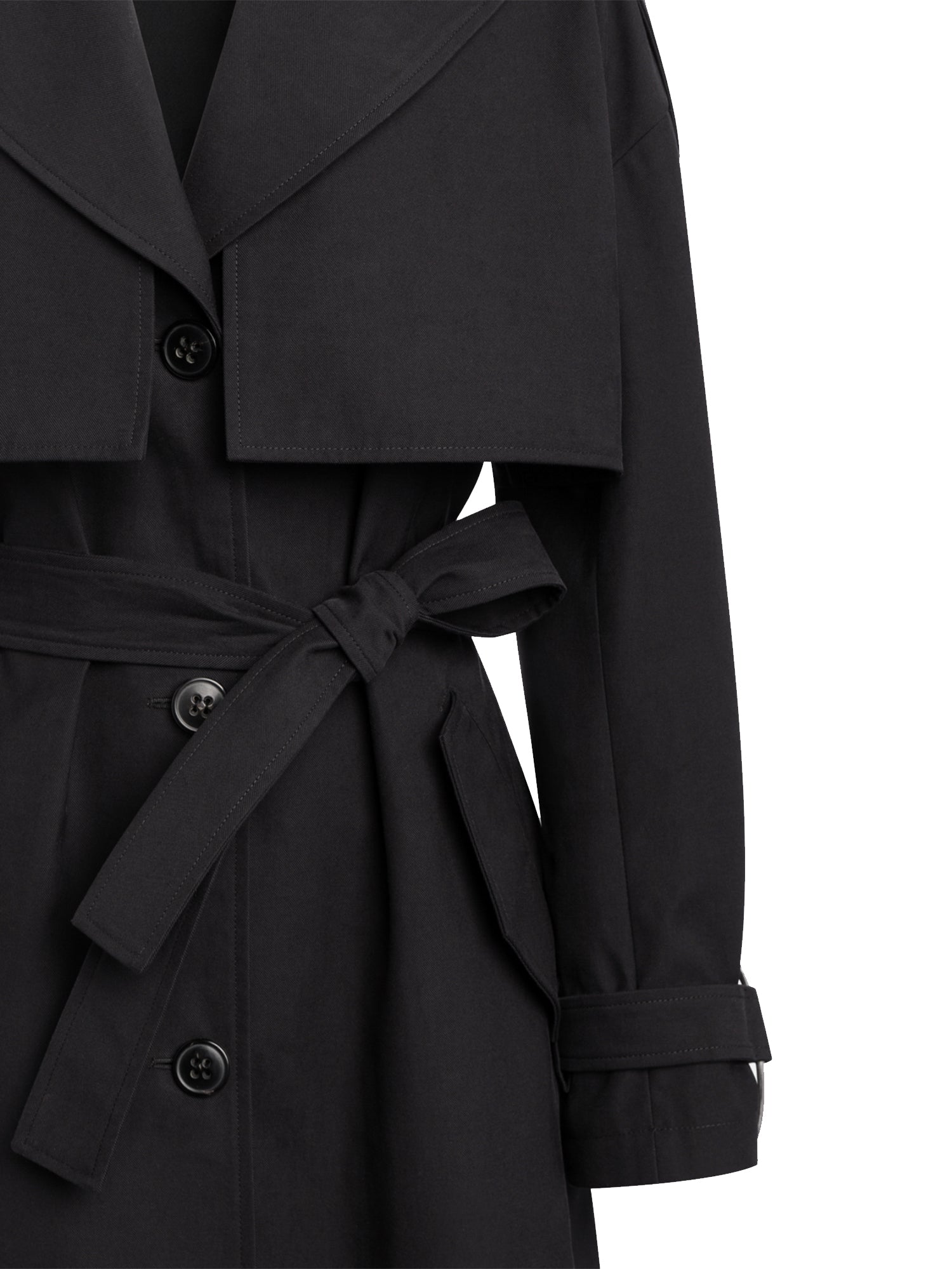 Trenchcoat in canvas DJ855 CF0204D999 DONDUP 