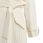 Trenchcoat in fresco di lana gessato DJ856 ES0080D001 DONDUP 