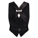Gilet in tela bistretch DJ857 TS0009D999 DONDUP 