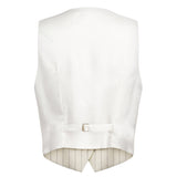 Gilet in fresco di lana gessato DJ860 ES0080D001 DONDUP 