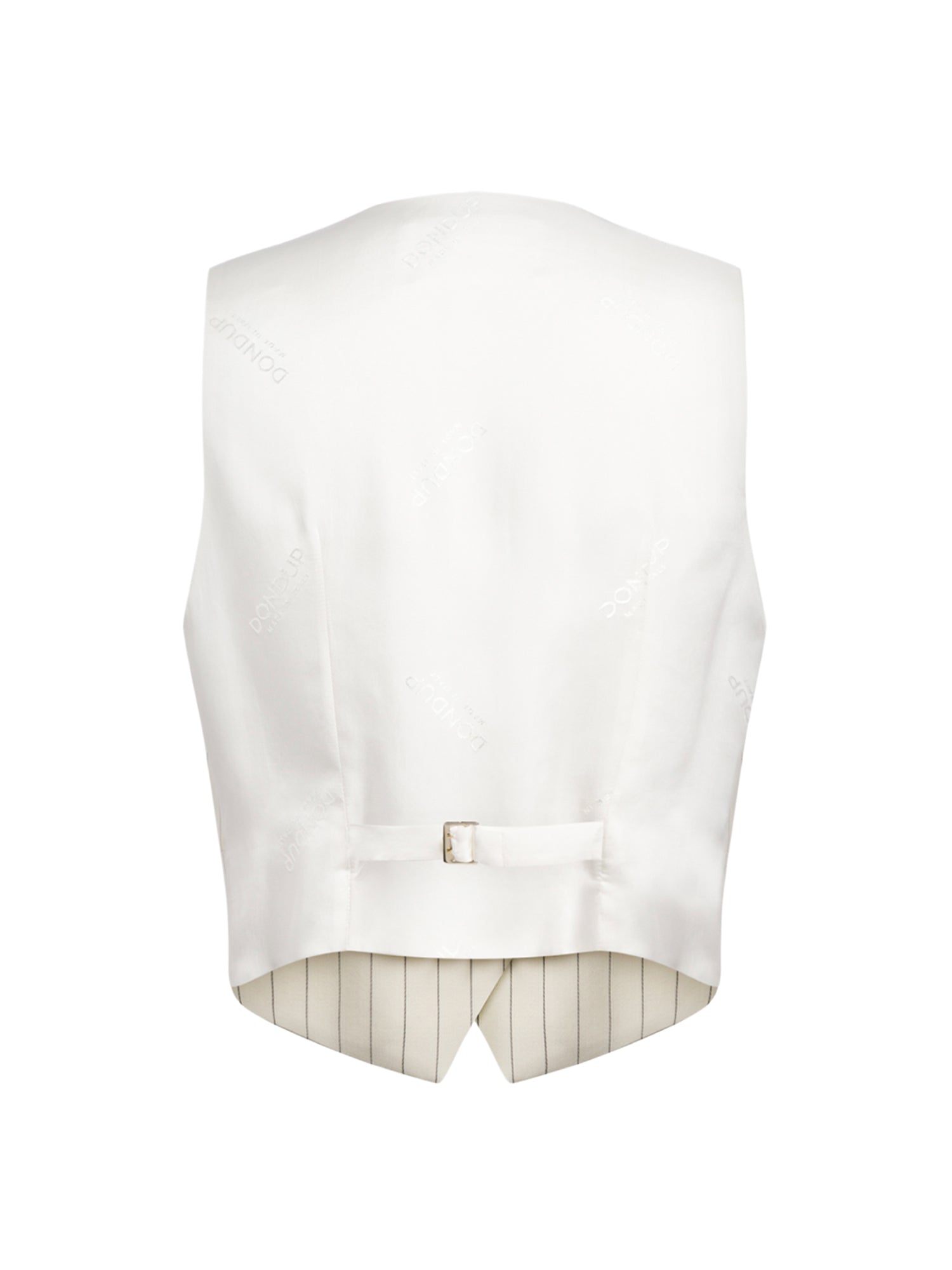 Gilet in fresco di lana gessato DJ860 ES0080D001 DONDUP 
