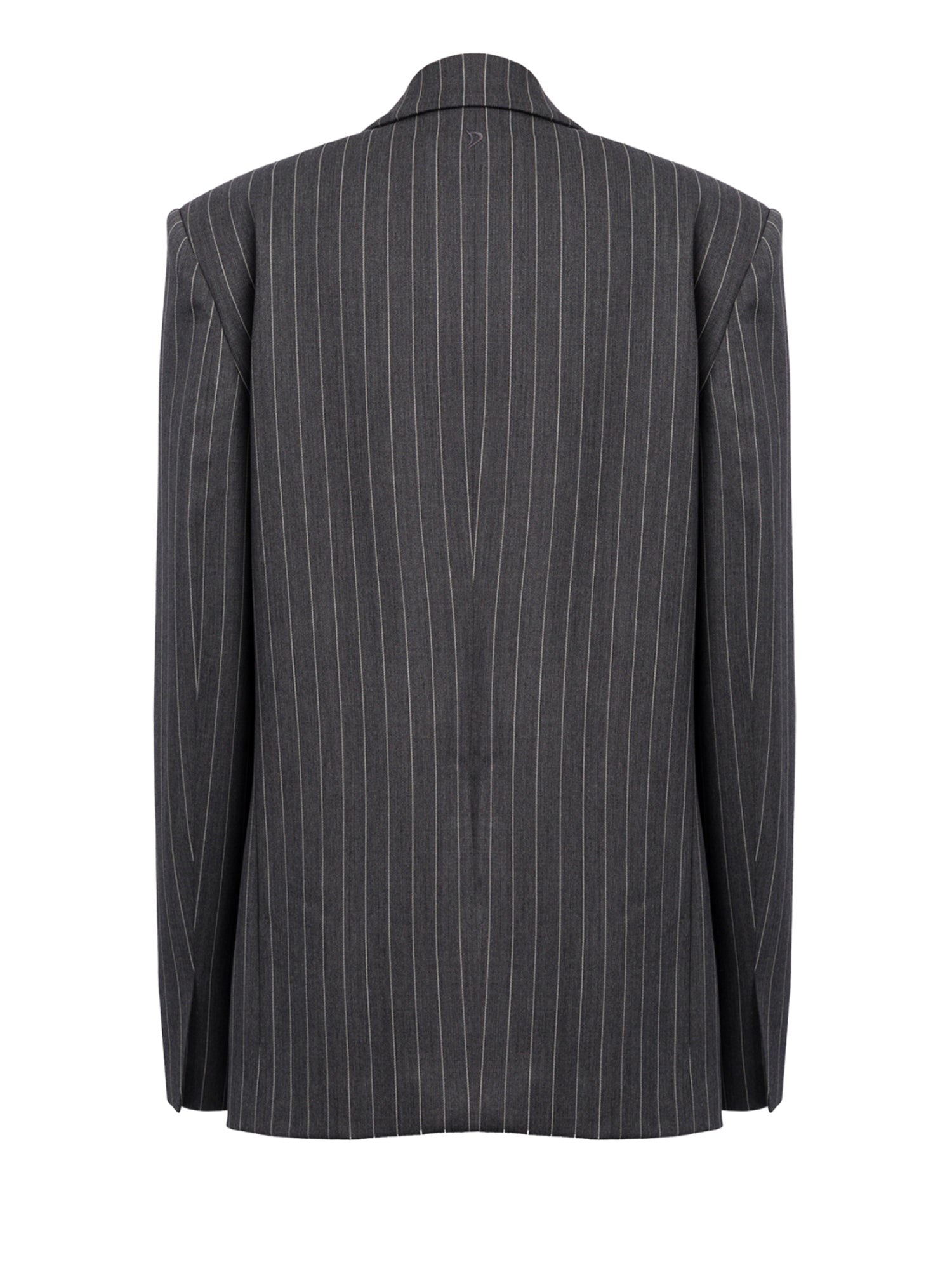 Blazer monopetto in fresco di lana gessato DJ861 ES0080D903 DONDUP 