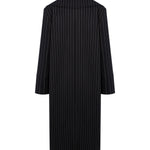 Cappotto doppiopetto in fresco di lana gessato DJ862 ES0080D999 DONDUP 