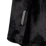Blazer monopetto in velluto DJ863 VS0040D999 DONDUP 