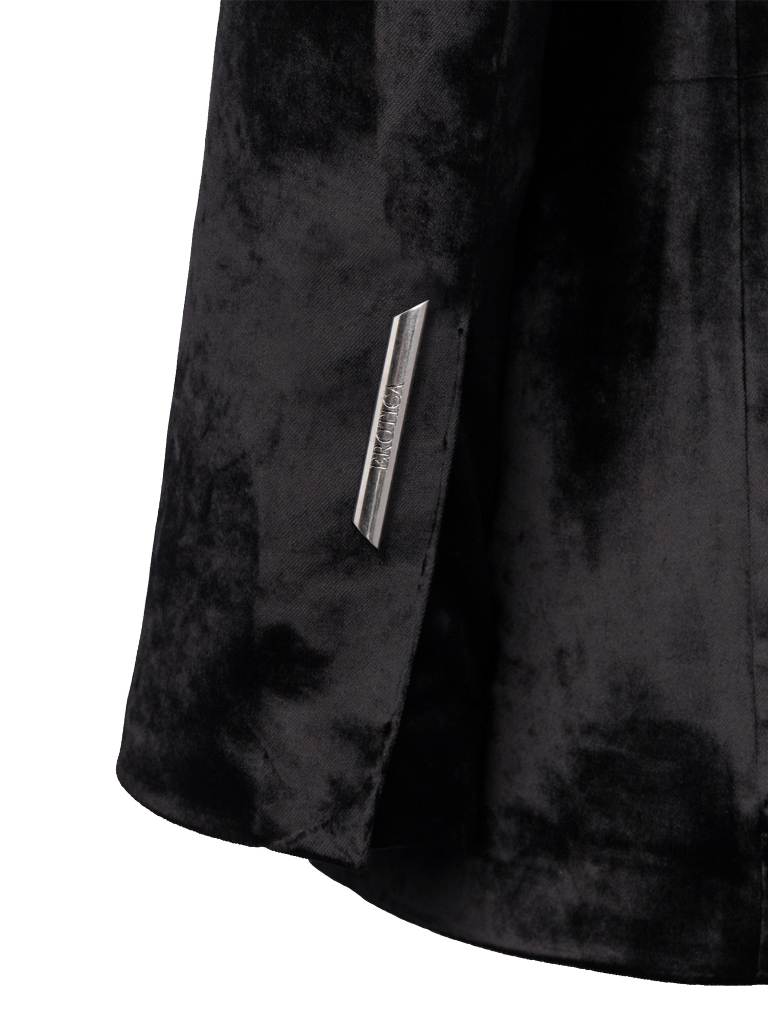 Blazer monopetto in velluto DJ863 VS0040D999 DONDUP 