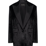 Suit in velluto DJP02 VS0040D999 DONDUP 