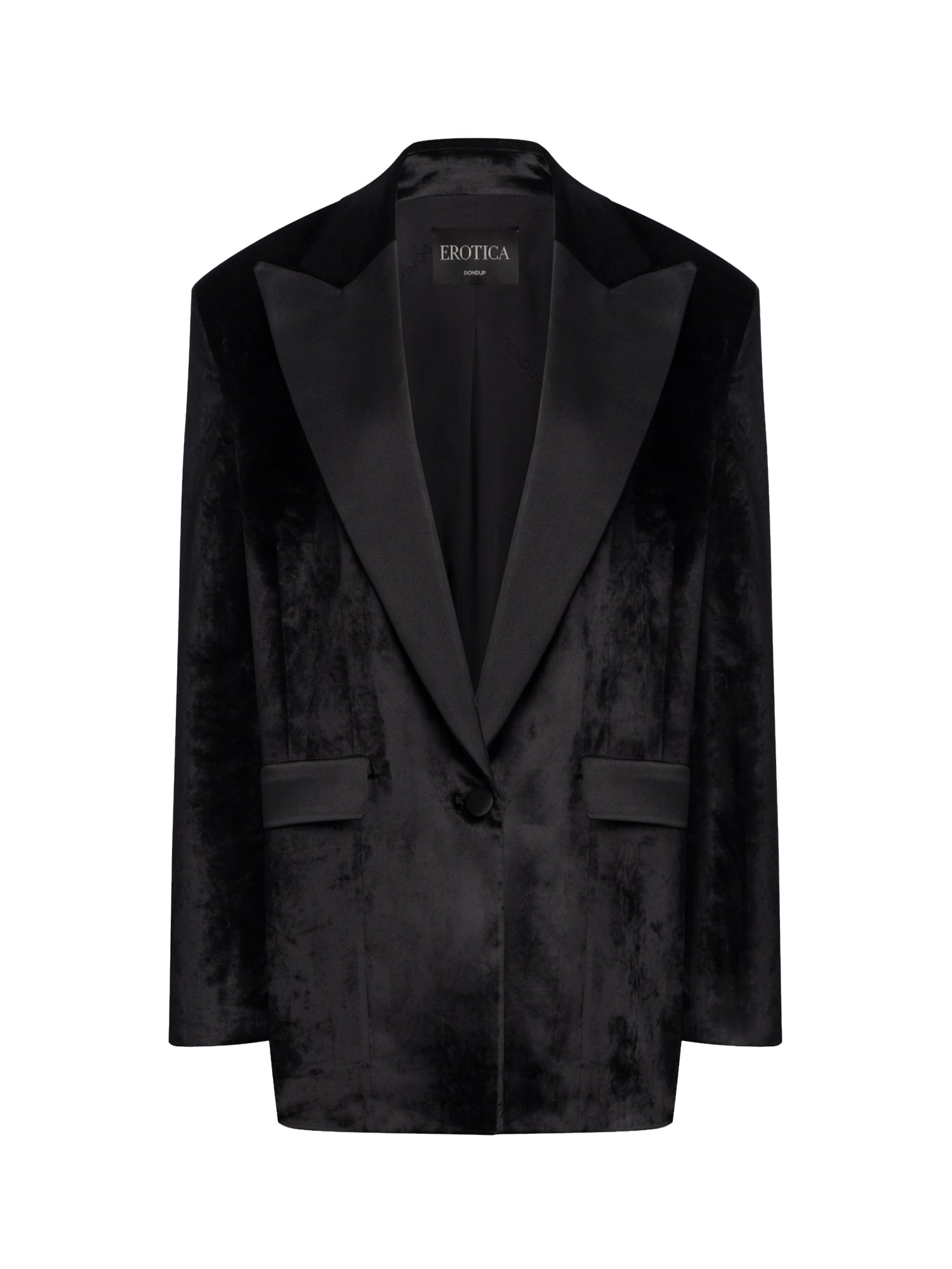 Suit in velluto DJP02 VS0040D999 DONDUP 