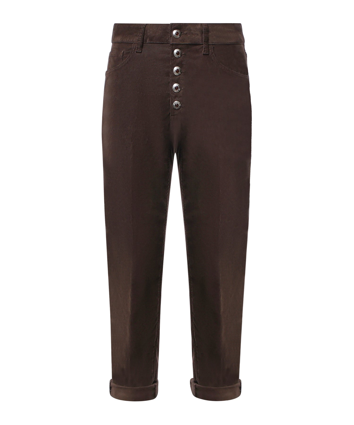 Pantaloni Knoos in velluto DP268B VS0030DBM5737 DONDUP 