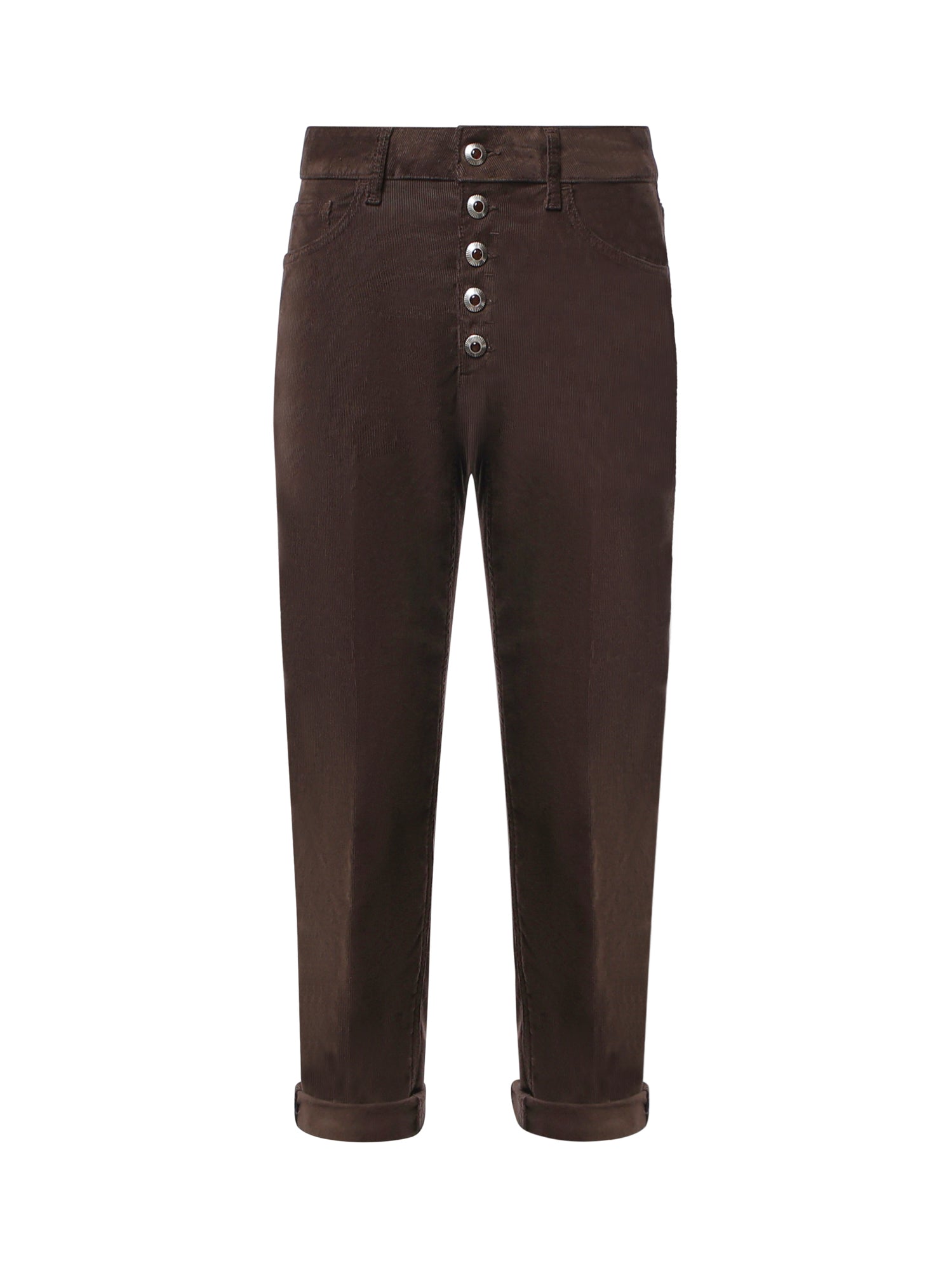 Pantaloni Knoos in velluto DP268B VS0030DBM5737 DONDUP 