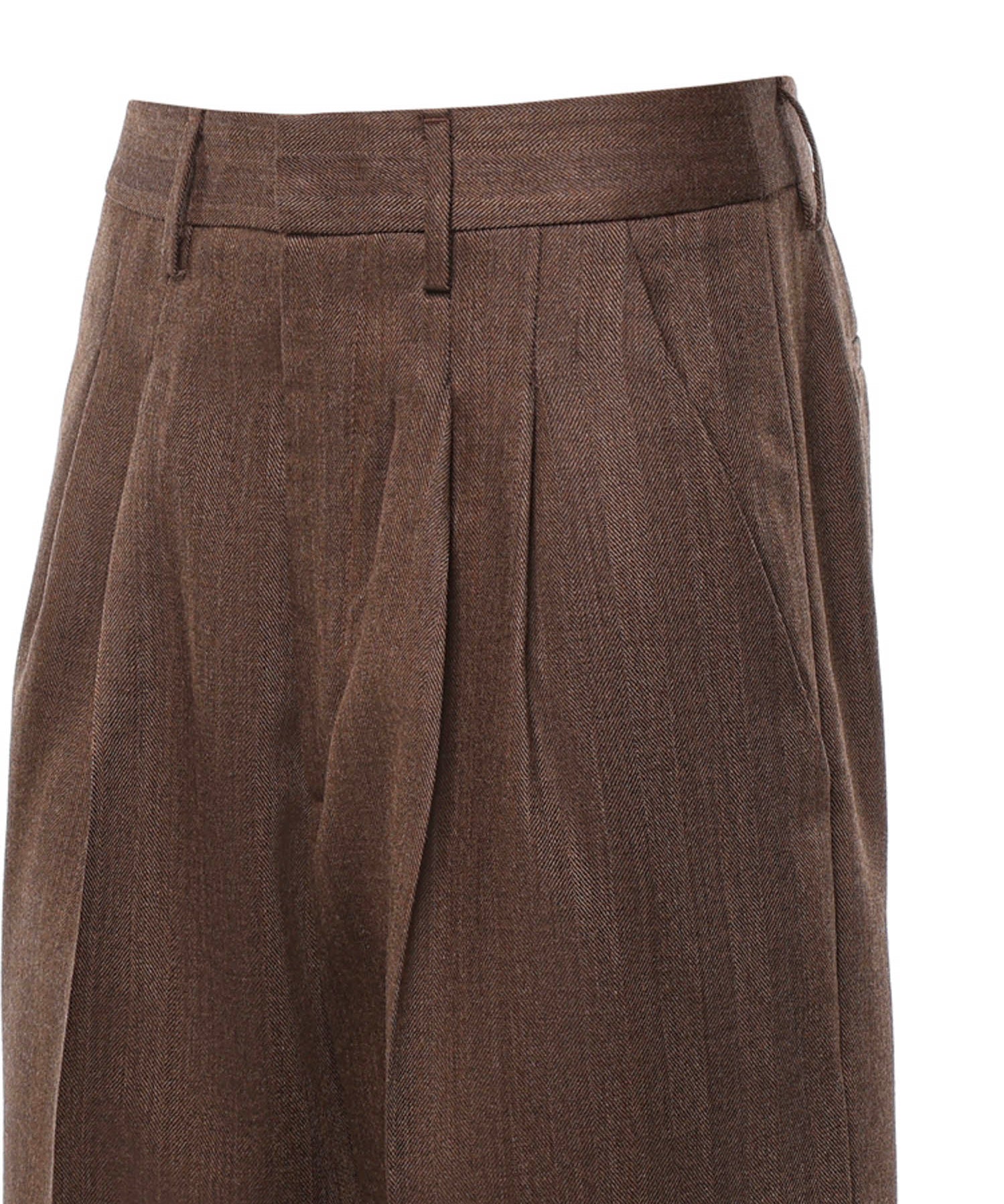 Pantaloni Eloise in lana DP843 FF0427DXXX718 DONDUP 