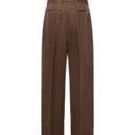 Pantaloni Eloise in lana DP843 FF0427DXXX718 DONDUP 