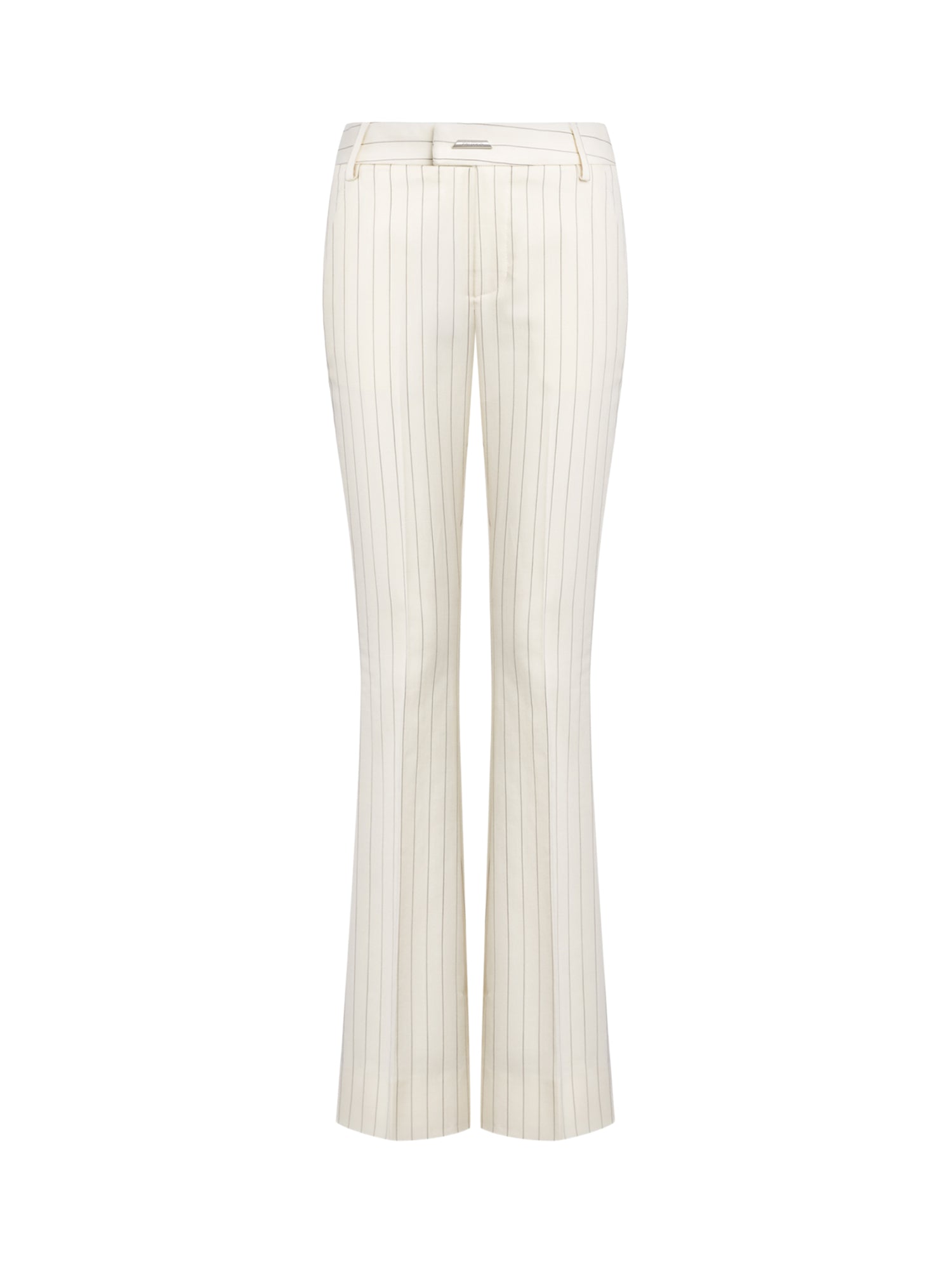 Pantaloni in fresco di lana gessato DP923 ES0080D001 DONDUP 