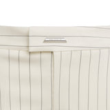 Pantaloni in fresco di lana gessato DP923 ES0080D001 DONDUP 