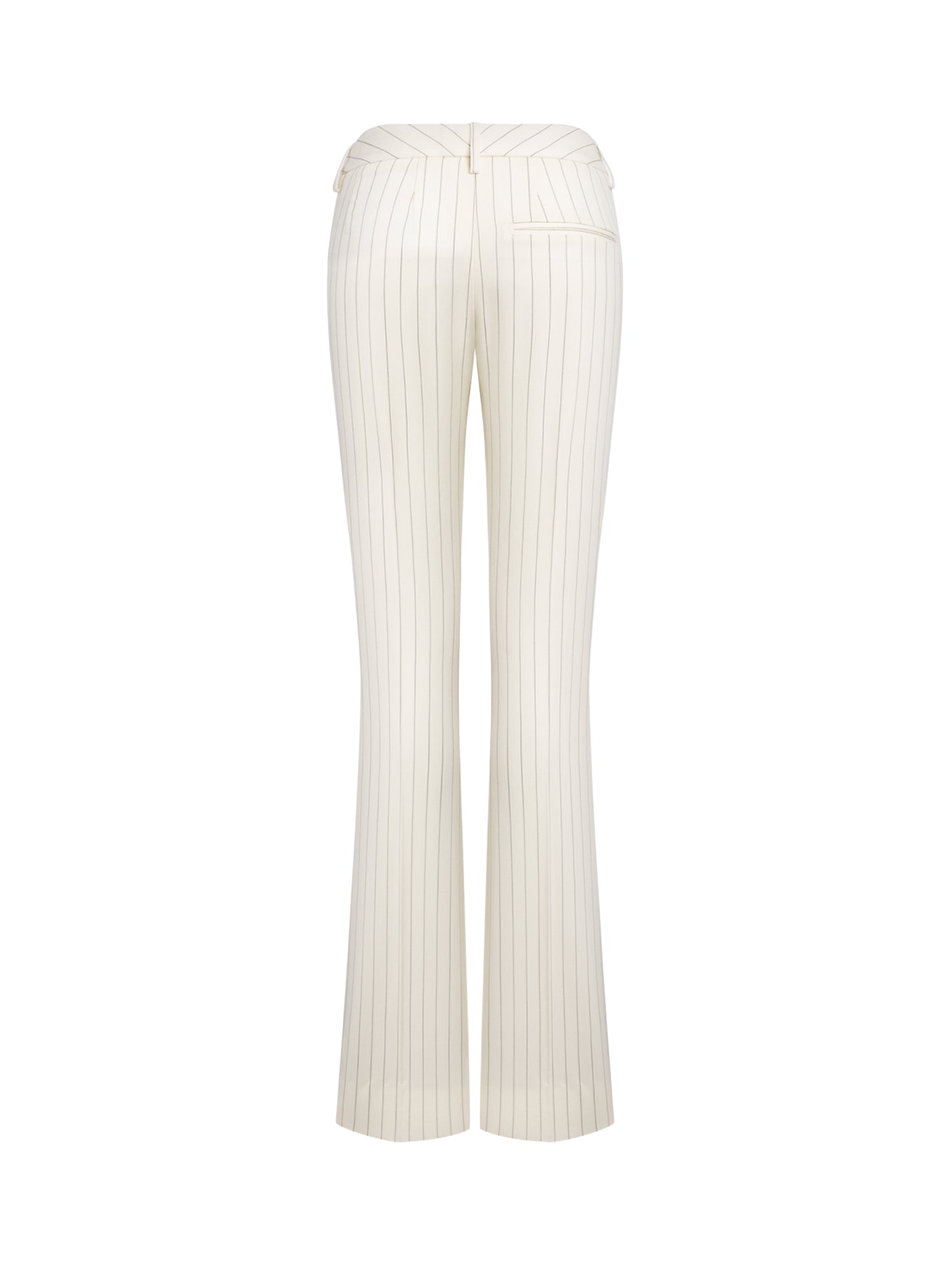 Pantaloni in fresco di lana gessato DP923 ES0080D001 DONDUP 