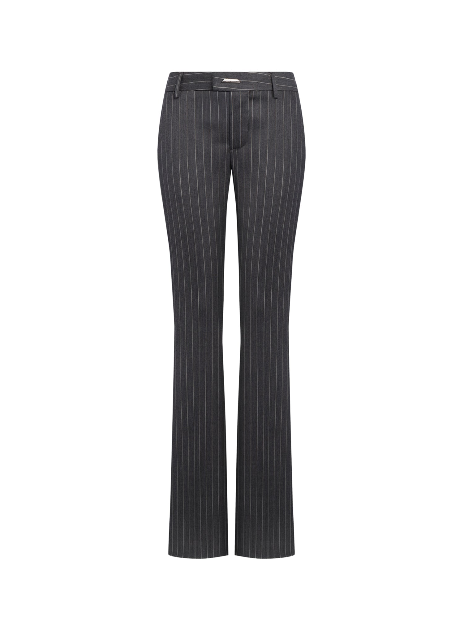 Pantaloni in fresco di lana gessato DP923 ES0080D903 DONDUP 