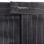 Pantaloni in fresco di lana gessato DP923 ES0080D903 DONDUP 