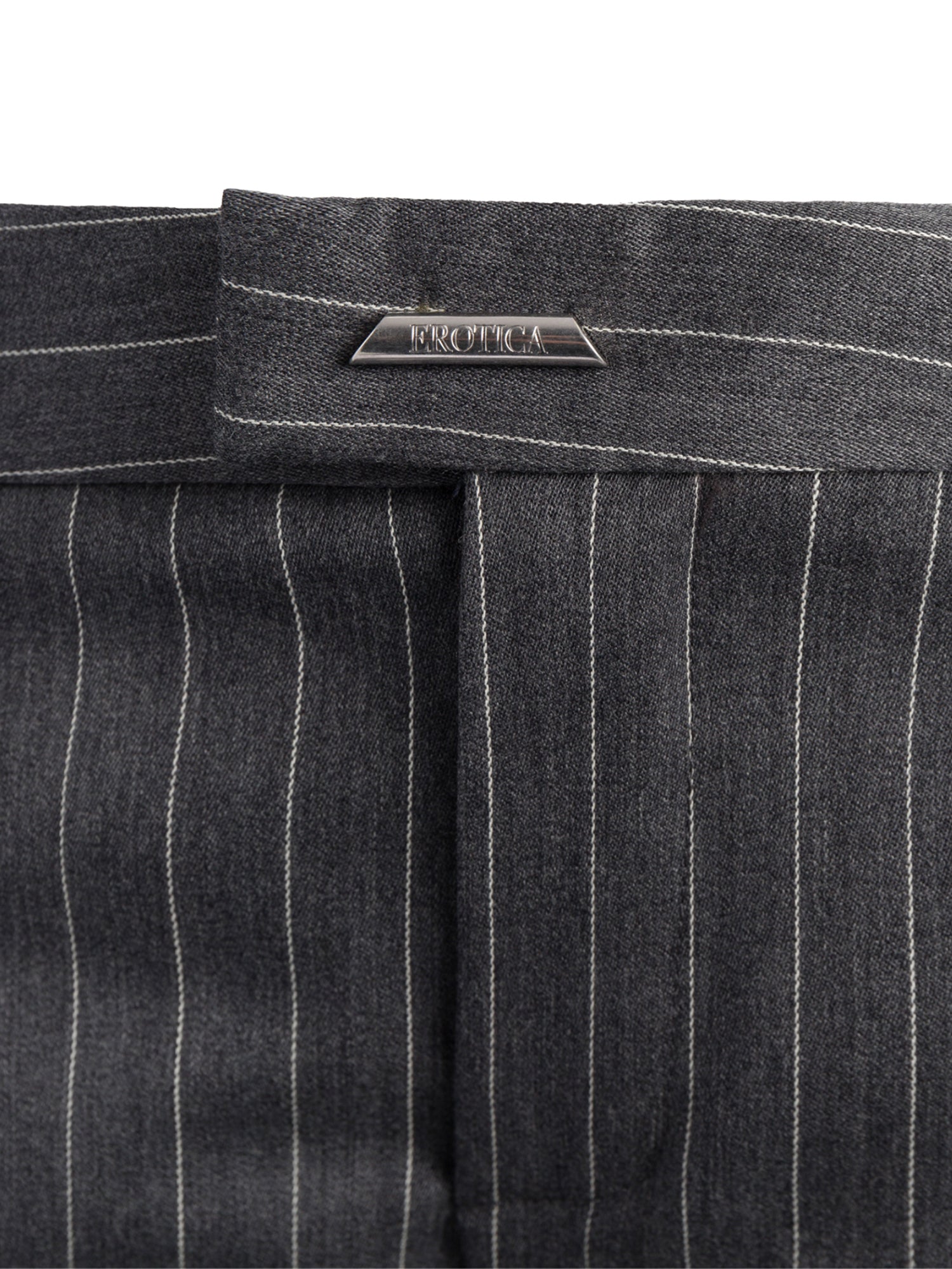 Pantaloni in fresco di lana gessato DP923 ES0080D903 DONDUP 