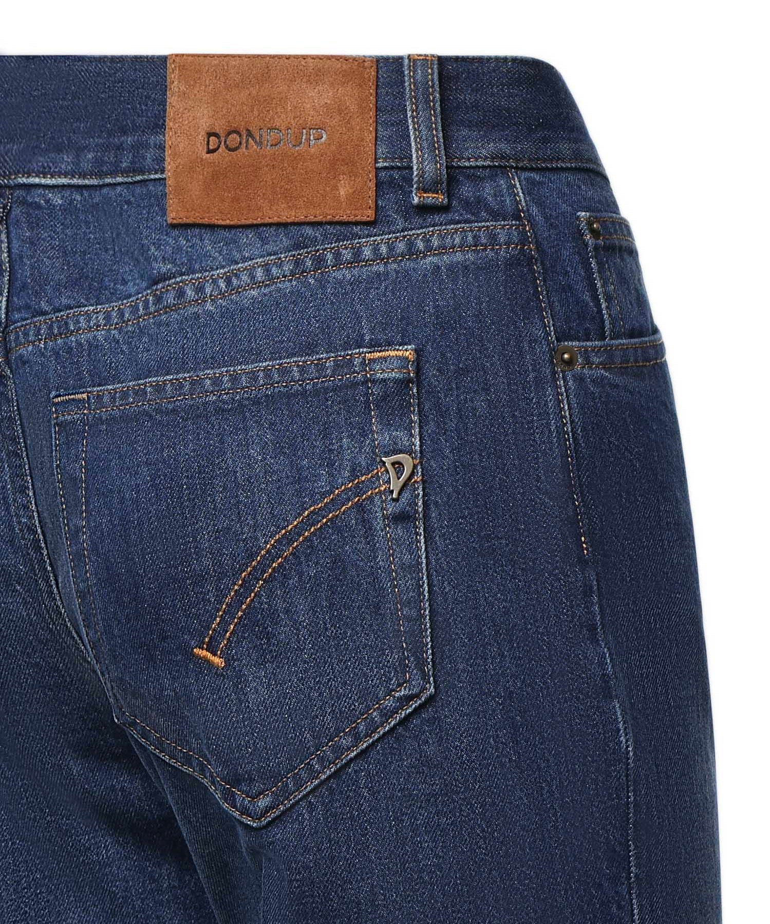Jeans straight in denim DP924 DFE338DMU9800 DONDUP 