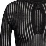 Maglia serafino in maglia lurex DT464 M01044D999 DONDUP 