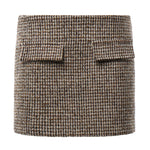 Minigonna in bouclé G637 FF0429DXXX718 DONDUP 