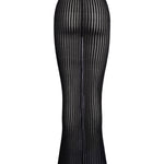Gonna slim in maglia lurex G645 M01044D999 DONDUP 