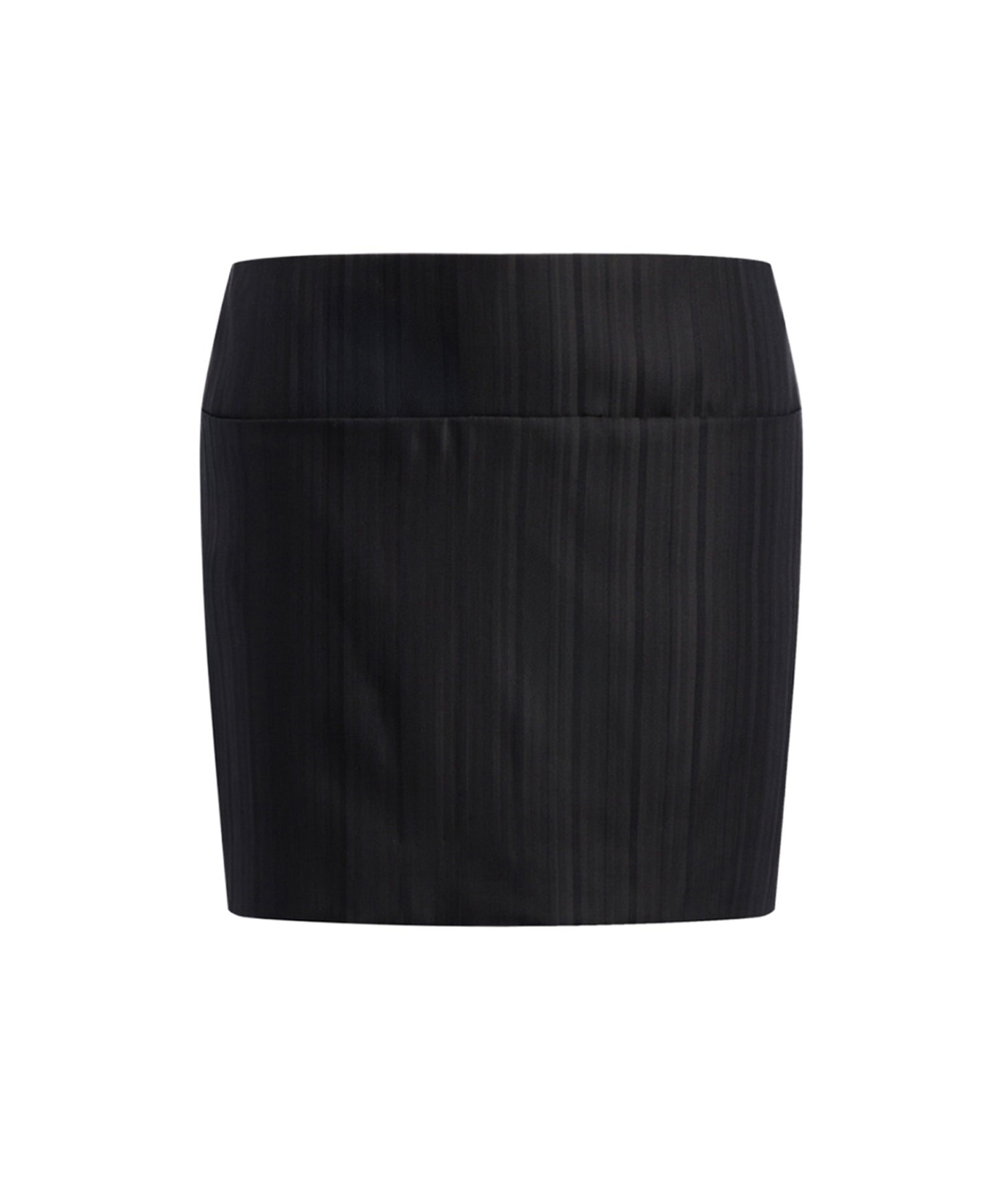 Minigonna in gessato lana e viscosa G647 EFE166D999 DONDUP 