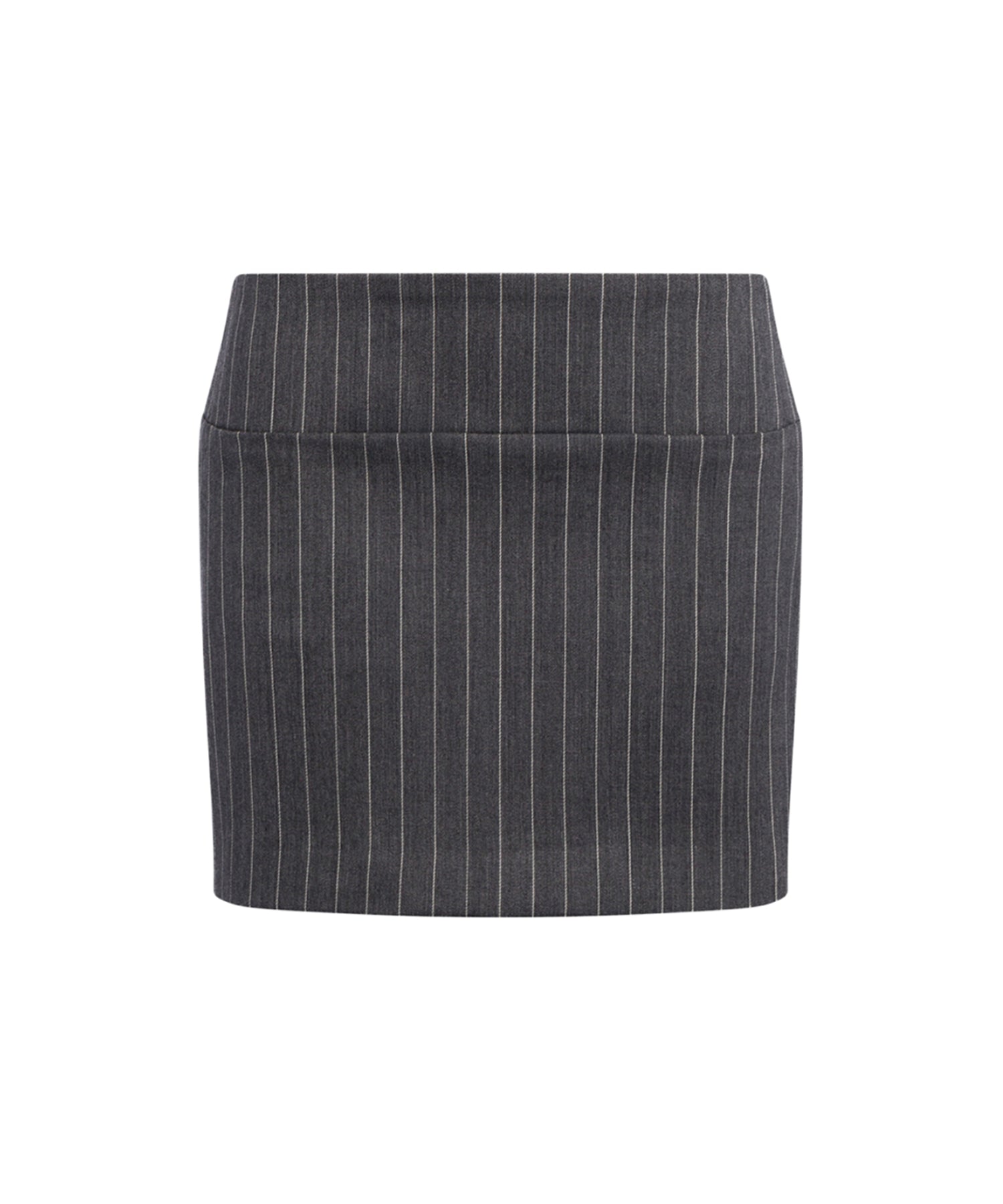 Minigonna in fresco di lana gessato G647 ES0080D903 DONDUP 