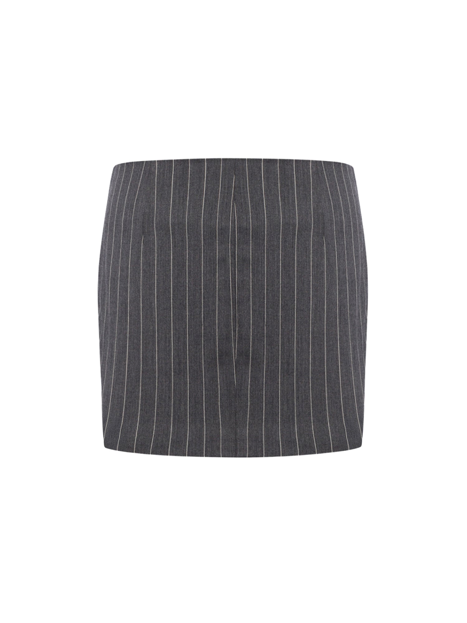 Minigonna in fresco di lana gessato G647 ES0080D903 DONDUP 