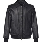 Bomber in nappa JU030 PL0713UXXX999 DONDUP 
