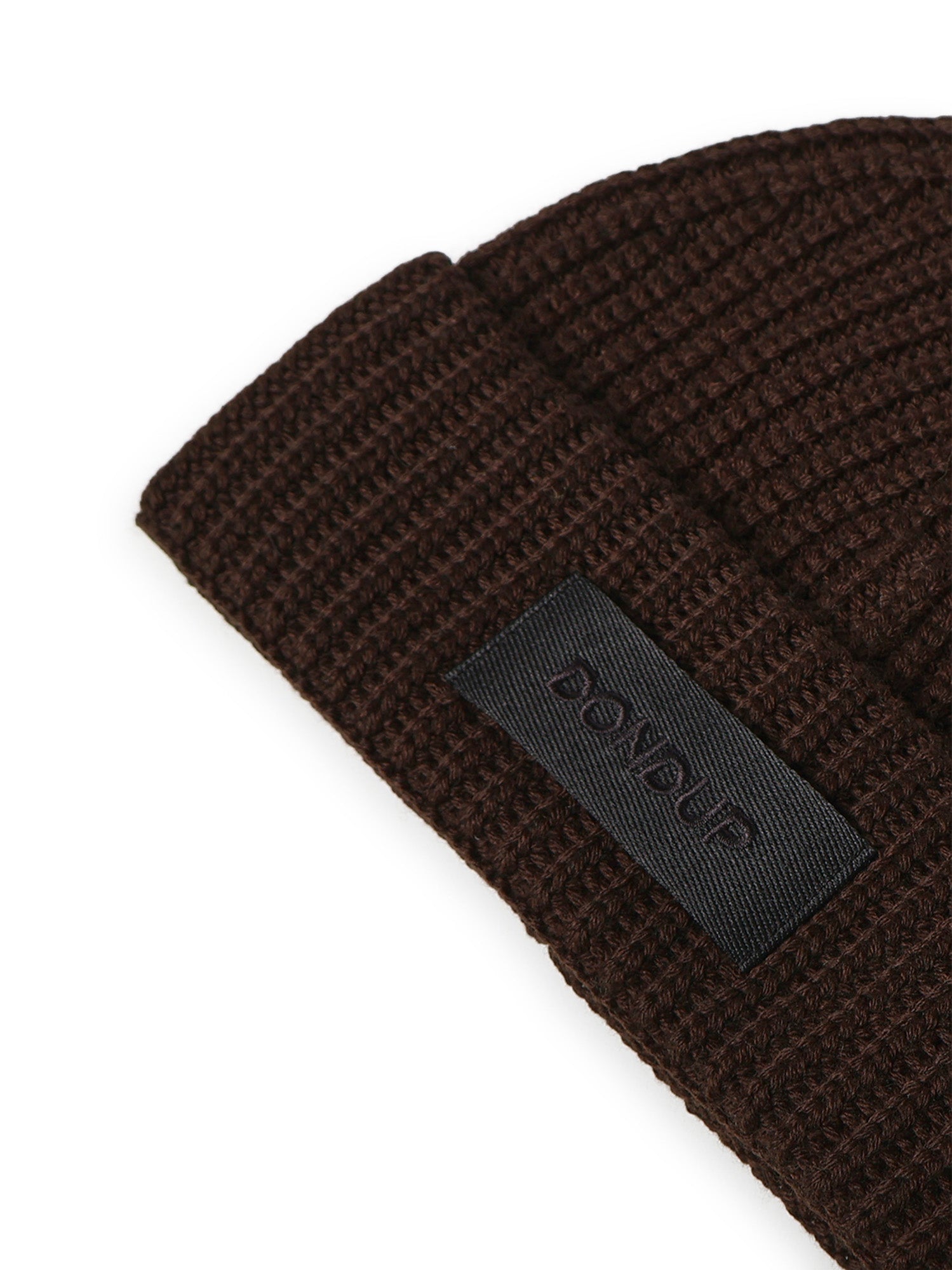 Cappello in lana con logo UQ065 Y00474UXXX759 DONDUP 