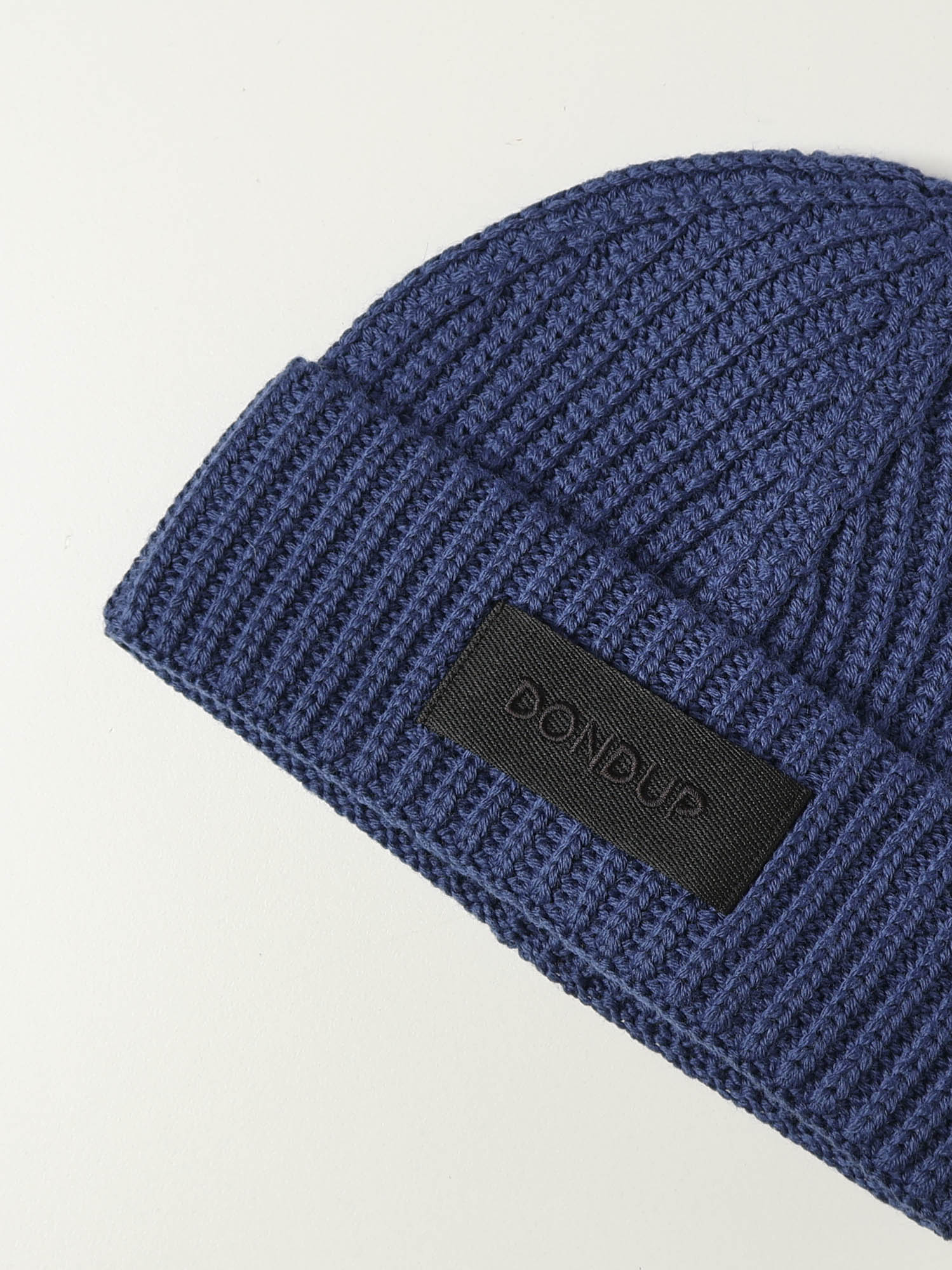 Cappello in lana con logo UQ065 Y00474UXXX815 DONDUP 