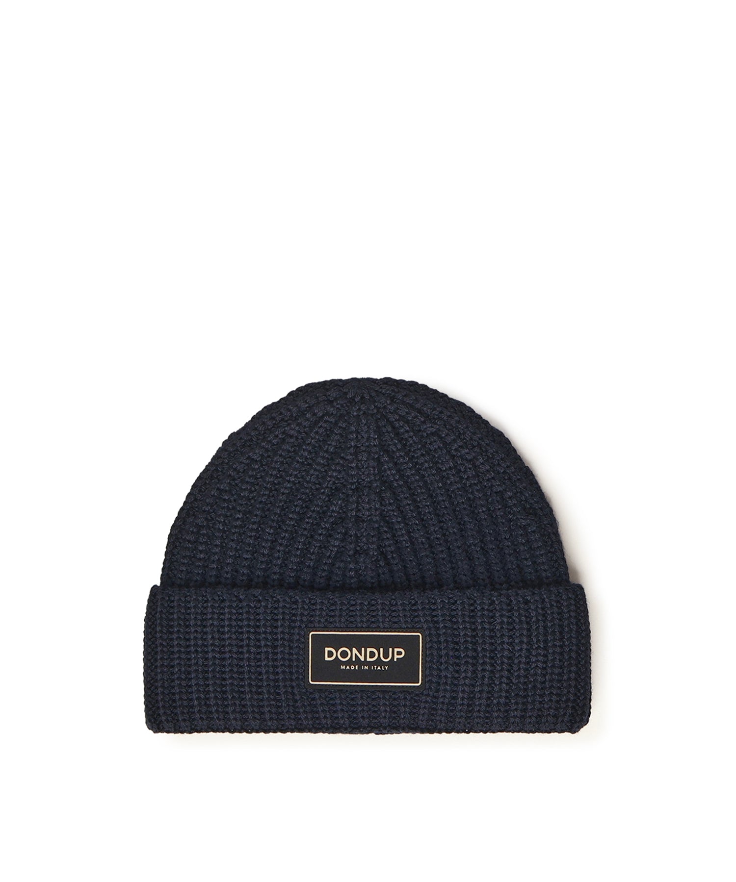 Cappello in lana con logo UQ065 Y00474UXXX890 DONDUP 