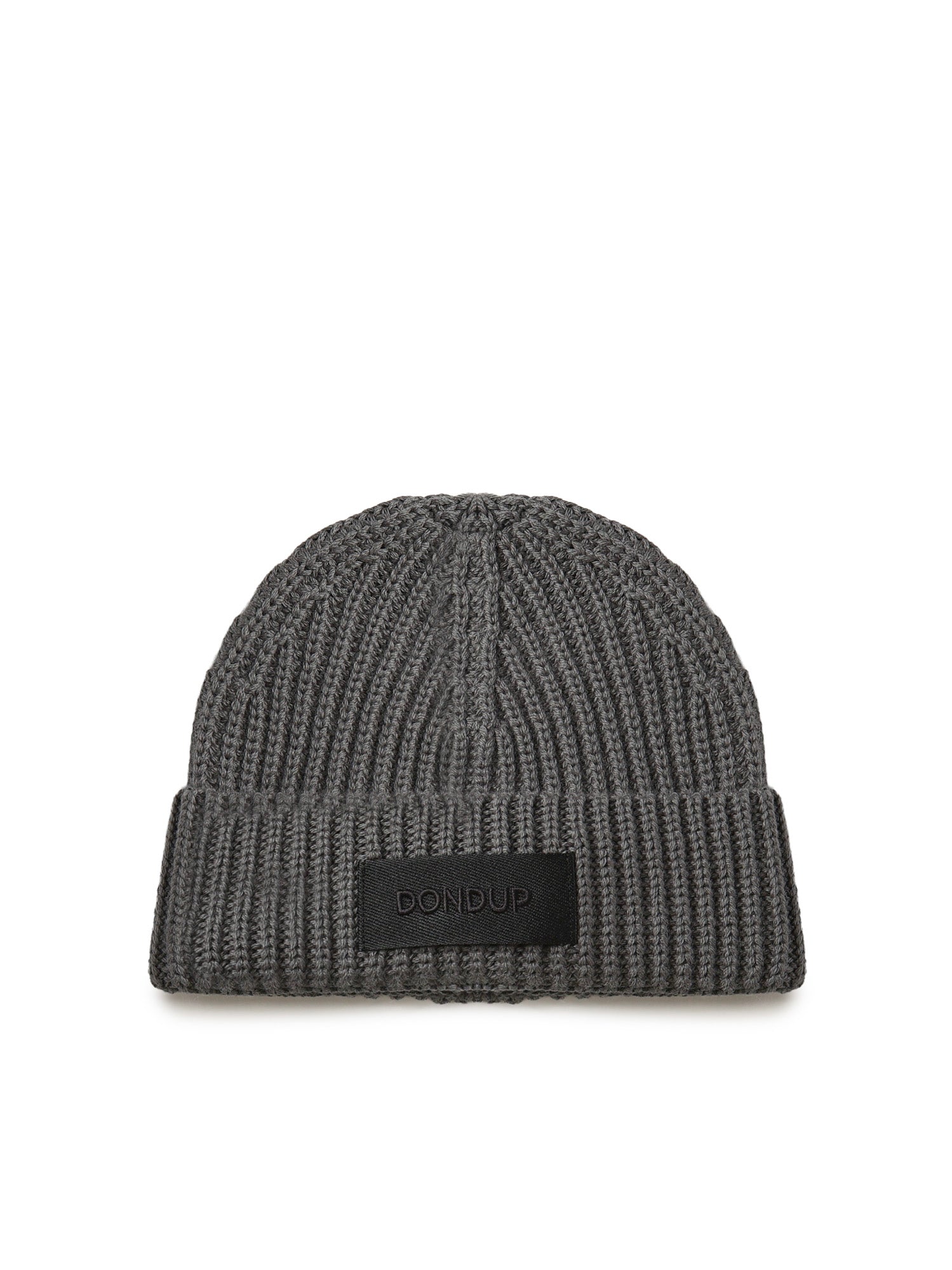 Cappello in lana con logo UQ065 Y00474UXXX943 DONDUP 