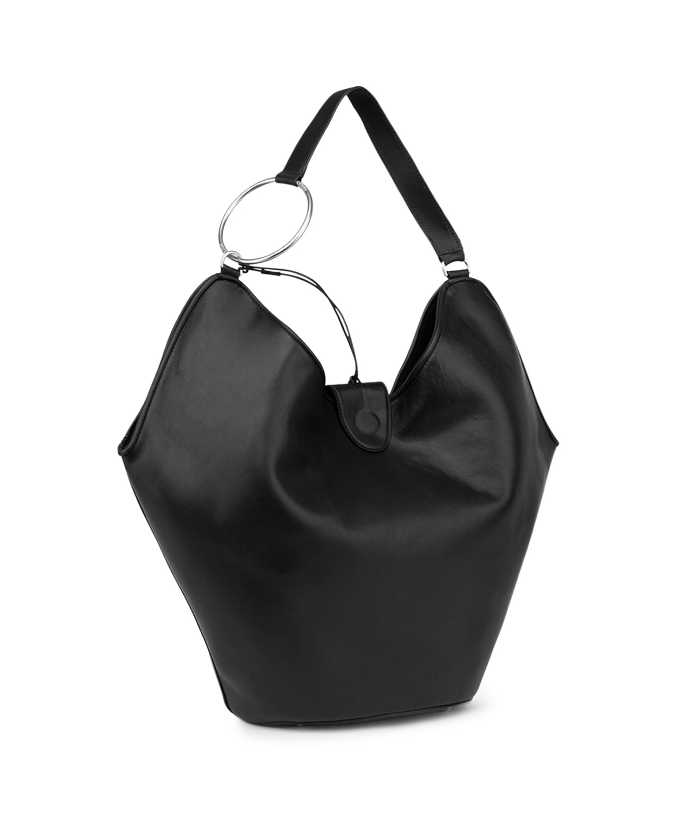 Borsa Big hobo in pelle WB321 PL0725D999 DONDUP 