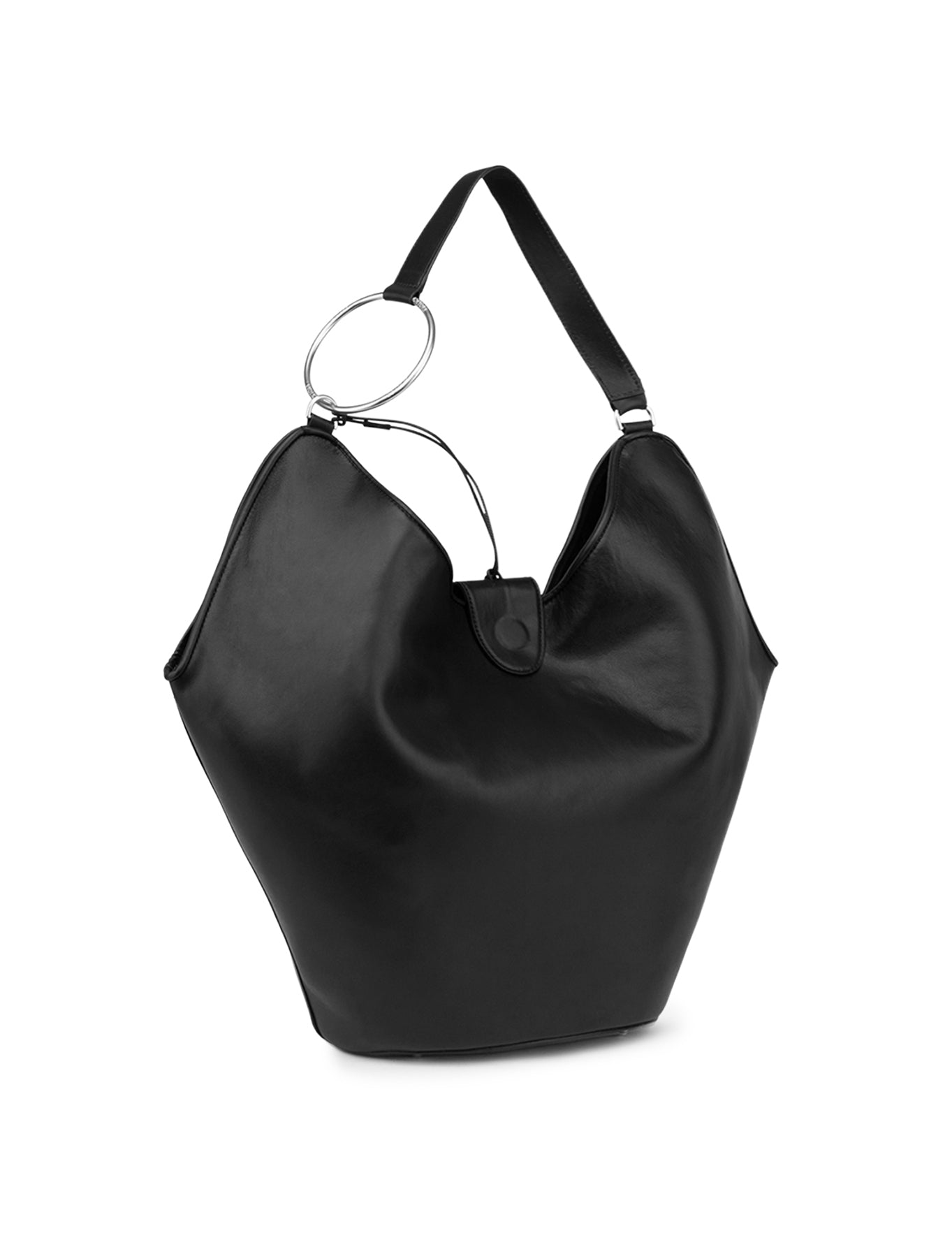 Borsa Big hobo in pelle WB321 PL0725D999 DONDUP 