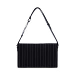 Clutch in fresco di lana gessato WB322 ES0080D999 DONDUP 