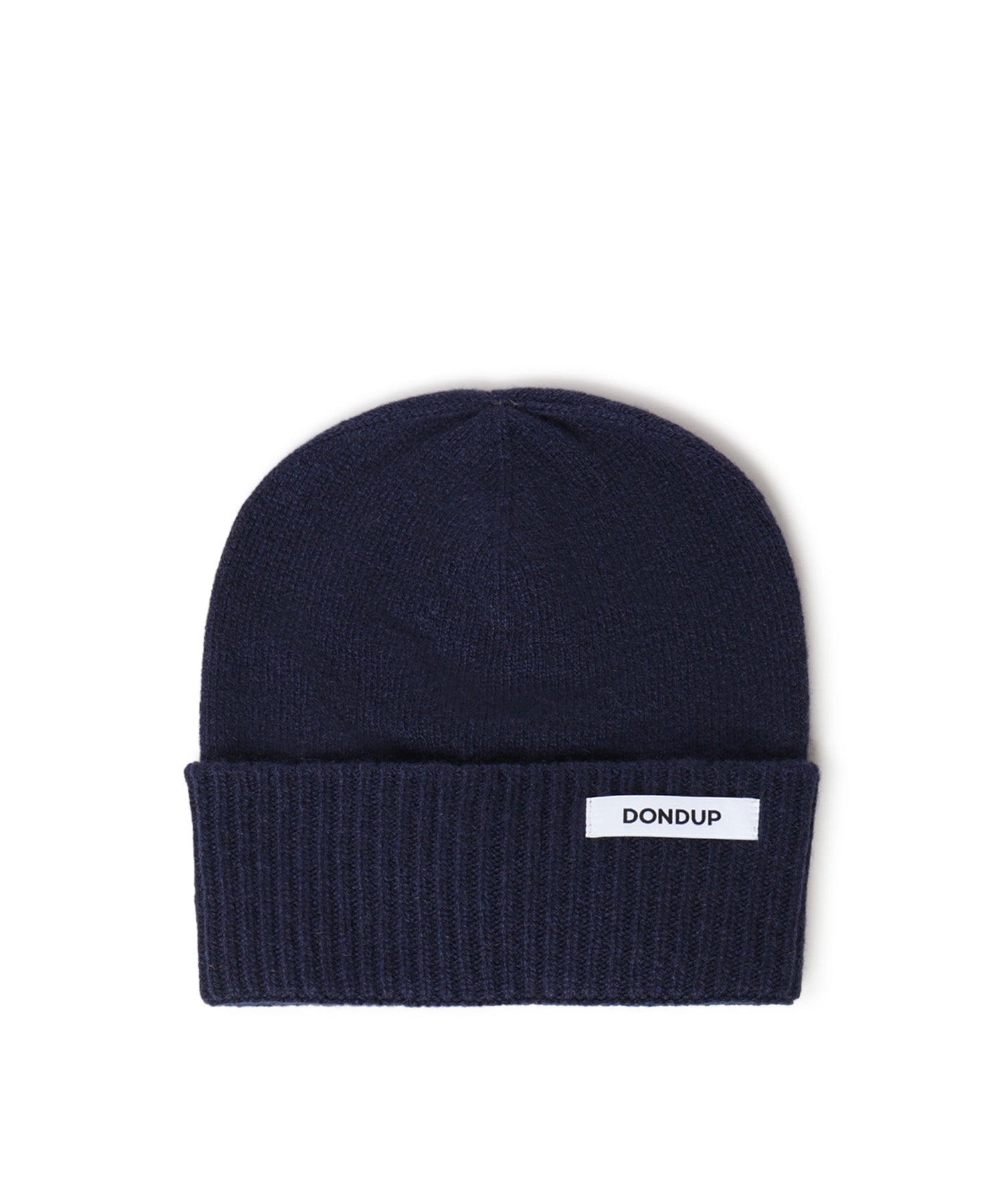Beanie in cashmere con logo WQ133 Y00480DXXX890 DONDUP 