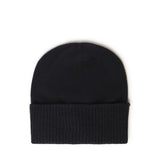 Beanie in cashmere con logo WQ133 Y00480DXXX999 DONDUP 