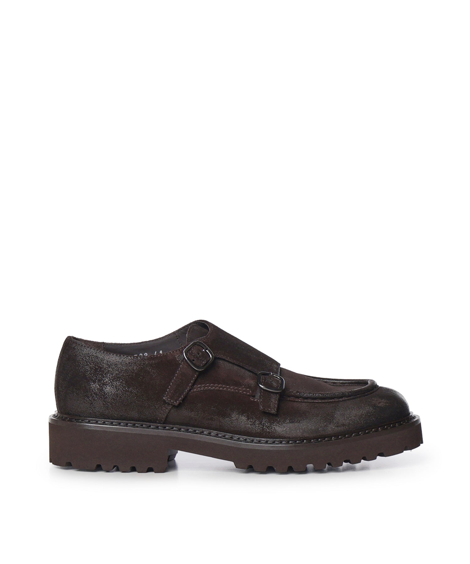 Doppia fibbia in suede<BR/> DU2738PHILUF205 TM23 DOUCAL'S 