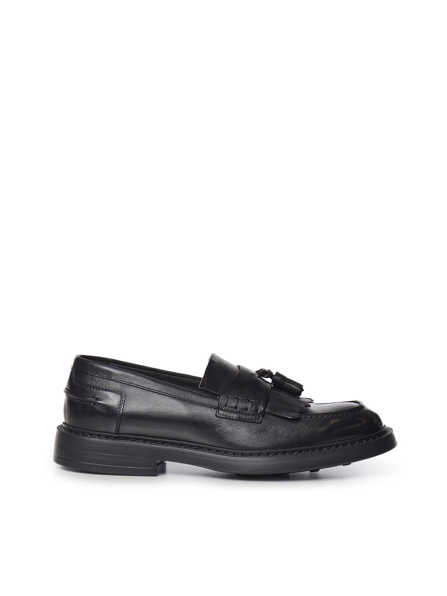 Mocassino con frangia in pelle DU3342BRUXUF188 NN00 DOUCAL'S 
