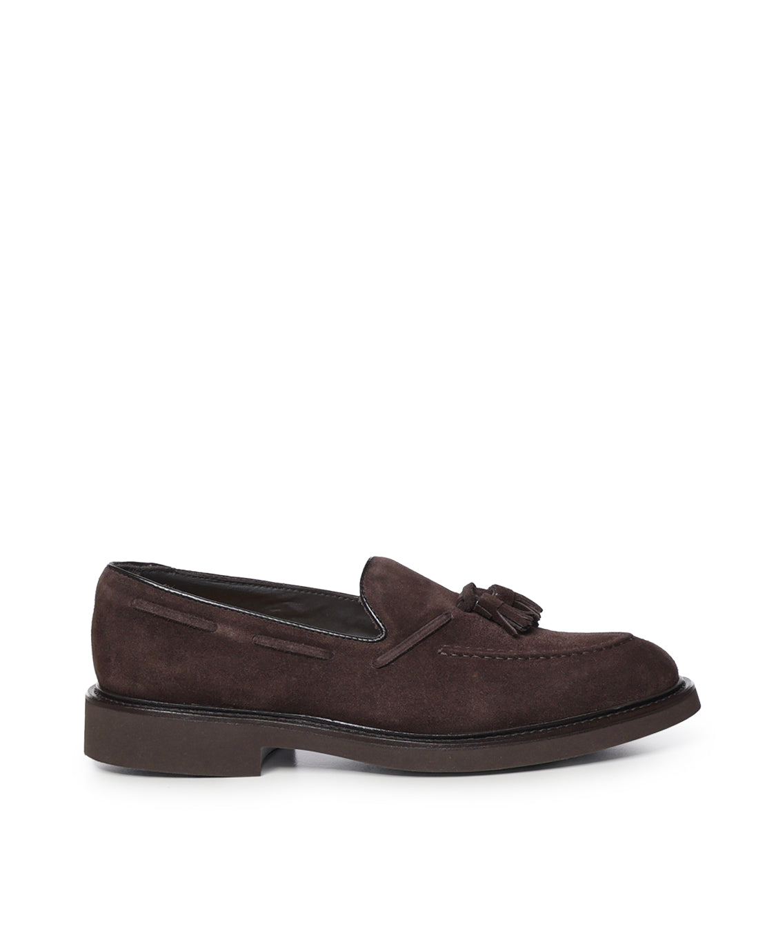 Mocassino con nappine in suede DU3582GENOUF009 TM23 DOUCAL'S 