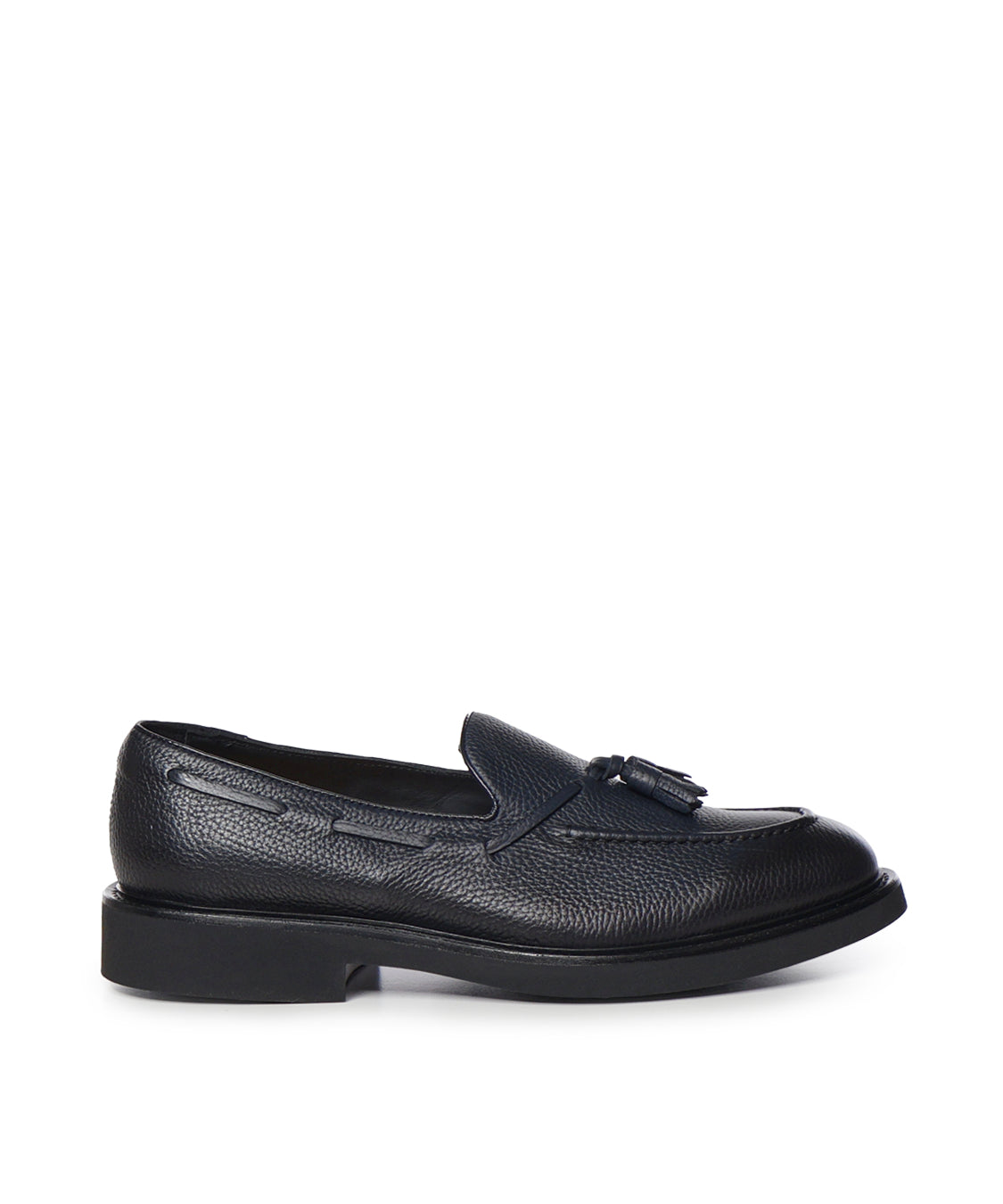 Mocassino con nappine in pelle DU3582GENOUF287 NB00 DOUCAL'S 