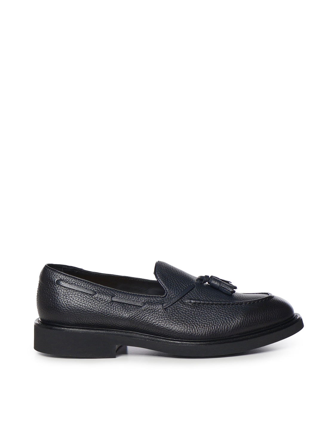 Mocassino con nappine in pelle DU3582GENOUF287 NB00 DOUCAL'S 